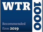 WTR 1000 recommended firm 2019 logo